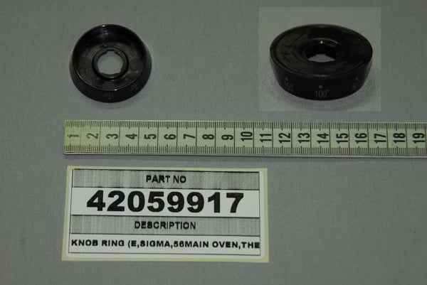 Knob Ring (E,Sigma,56Main Oven,Therm,Blk