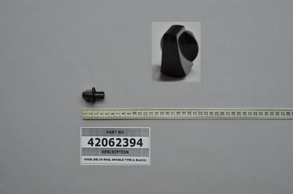 Knob (Delta Ring, Spindle Type 4, Black)