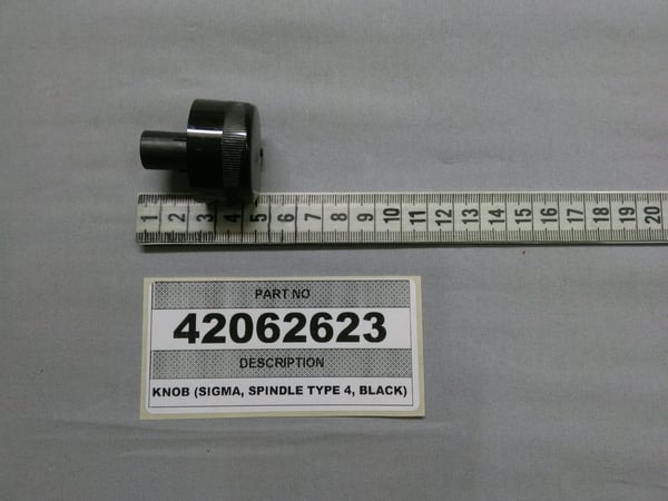 Knob (Sigma, Spindle Type 4, Black)