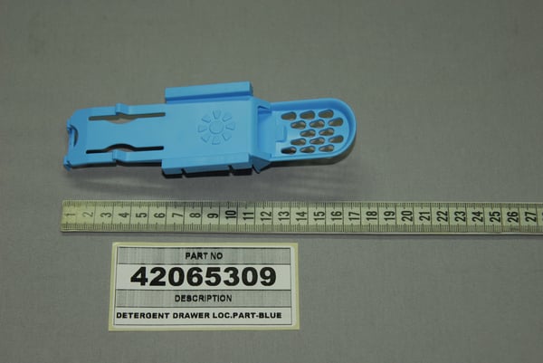 Detergent Drawer Loc.Part-Blue