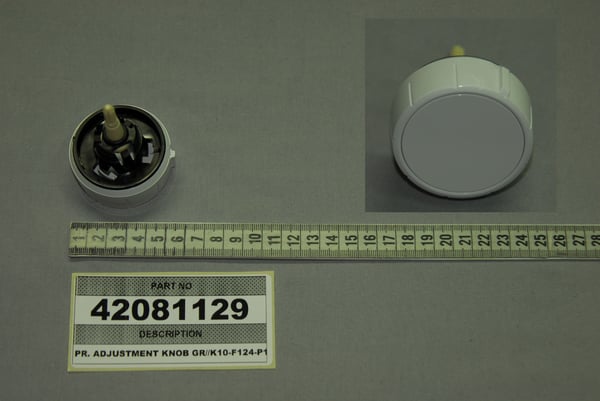 Pr. Adjustment Knob Gr//K10-F124-P1A