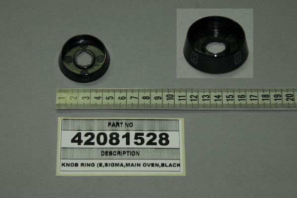 Knob Ring (E,Sigma,Main Oven,Black)