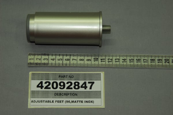 Adjustable Feet (96,Matte Inox,85Cm)