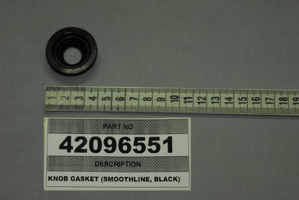 Knob Gasket (Smoothline, Black)