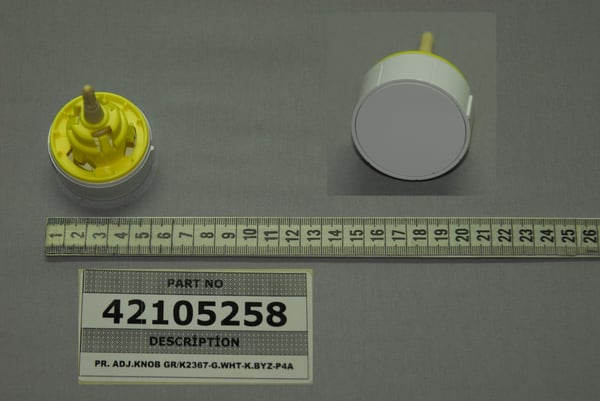 Pr. Adj.Knob Gr/K2367-G.Wht-K.Byz-P4A