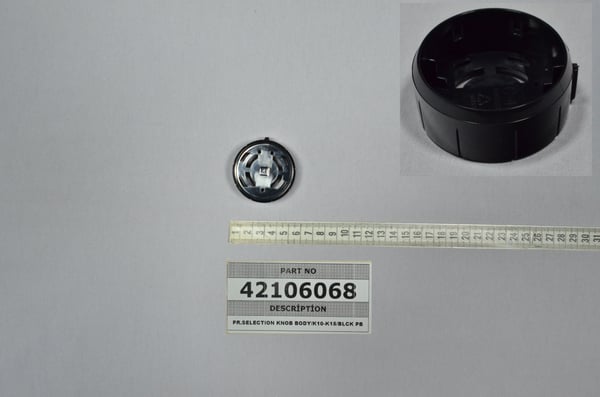 Pr.Selection Knob Body/K10-K15/Blck Pb