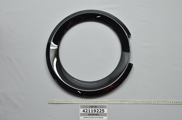 Porthole Outer Plastic/D506070 Blck