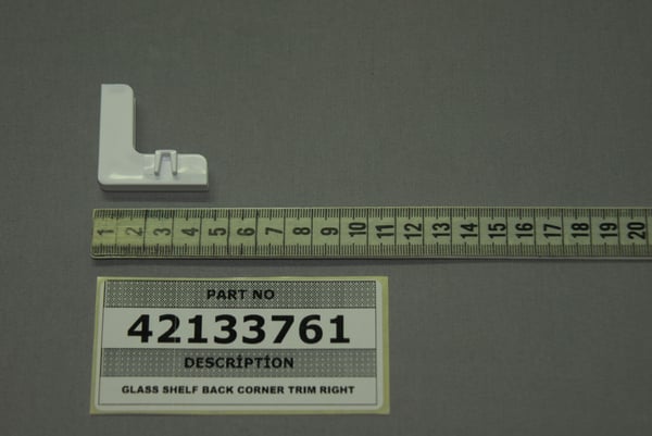 Glass Shelf Rear Corner Trim 4Mm Right