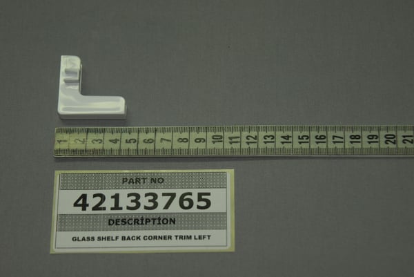 Glass Shelf Rear Corner Trim 4Mm Left