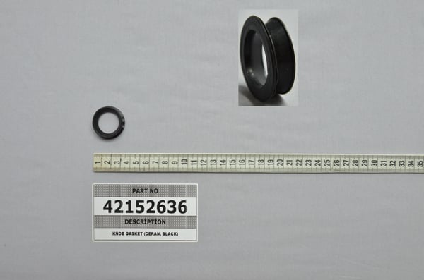 Knob Gasket (Ceran, Black)