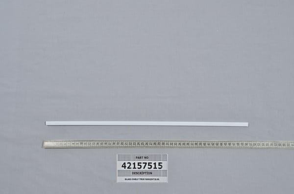 R.Glass Shelf Prf/1600(Ext)Wh 501