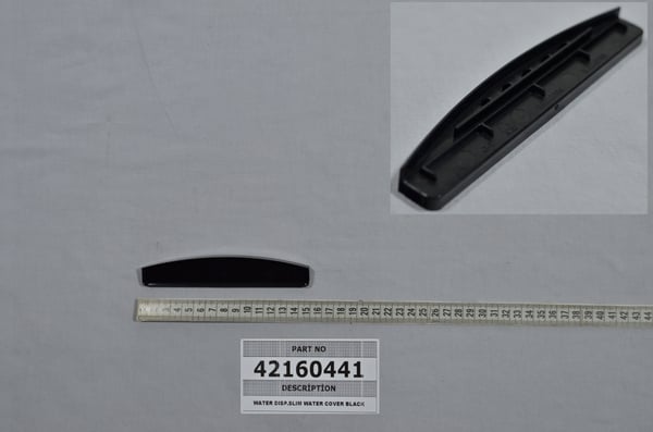 Water Disp.Slim Water Cover Black