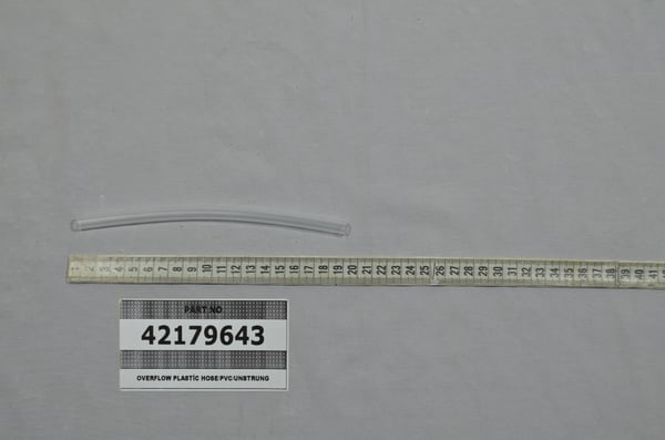 Overflow Plastic Hose/Pvc/Unstrung