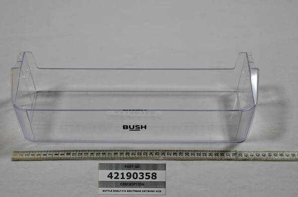 Bottle Shelf/319 Arc(Trans Nat)Bush 432$