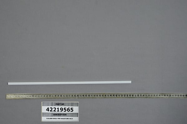 R.Glass Shelf Prf/366(Ext)Wh 442.5