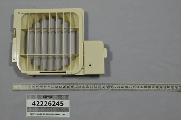 Plinth Fan Cover Cond/T Serisi-Naturel