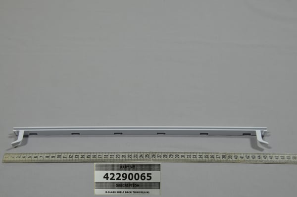 R.Glass Shelf Back Trim/252(S.W)