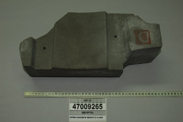 Upper Concrete Weight-D2-Type3