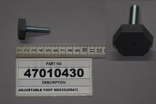 Adjustable Foot M8X35(Gray)