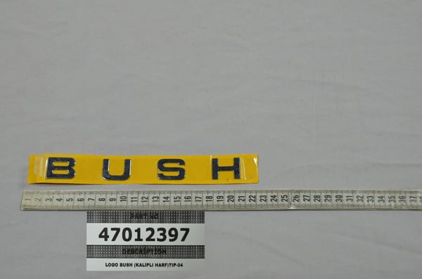 Logo Bush (Kalipli Harf)Tip-04