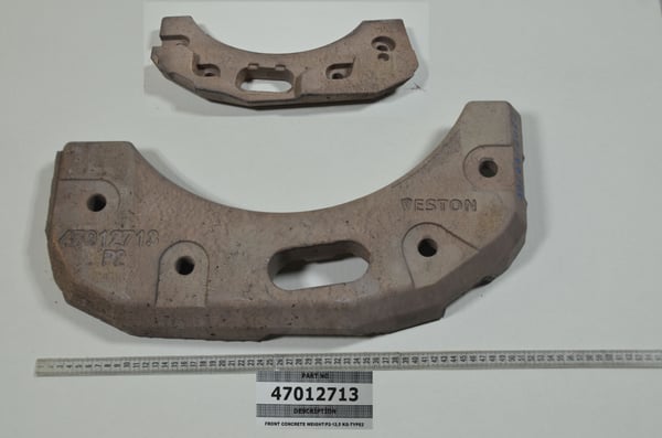 Front Concrete Weight/P2-12,5 Kg-Type2
