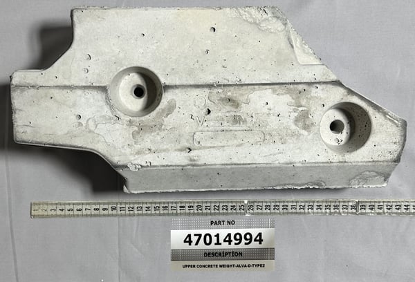 Upper Concrete Weight-Alva-D-Type2