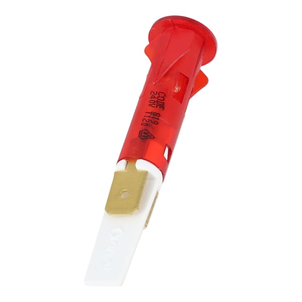 Heat Indicator Bulb, Neon Red