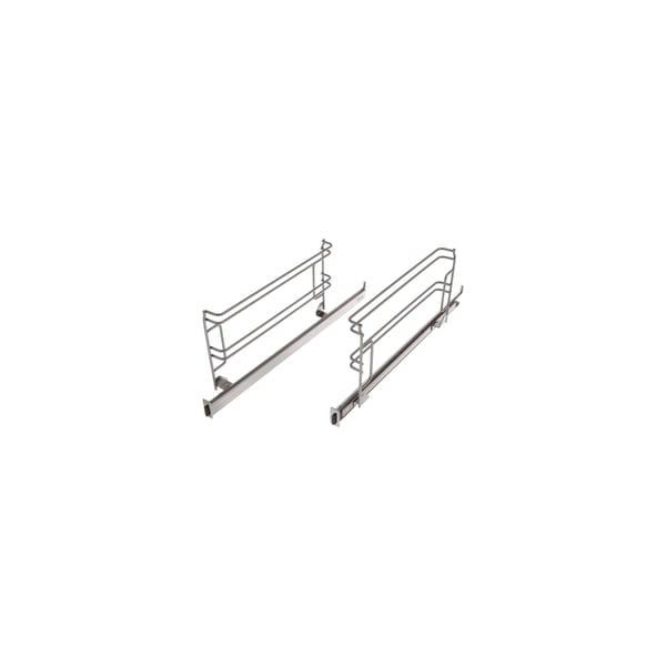 Telescoping extension rails 1-fold