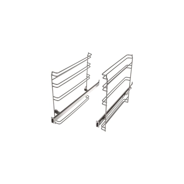 Telescoping extension rails 1-fold