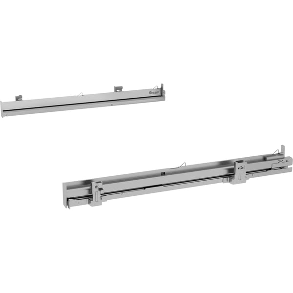 Telescoping extension rails 1-fold