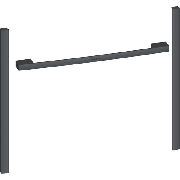 Decoration and facing strip set
