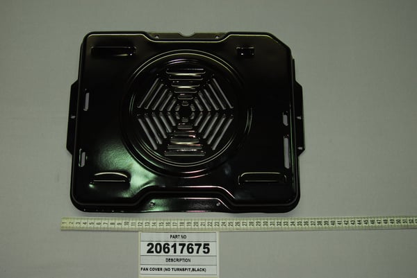 Fan Cover (NO Turnspit,Black)