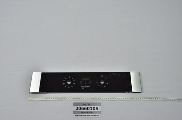 Glass Front Panel GR (Black,I Add-On)