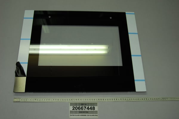 Outer Glass Assembly (B-IN,Iadd-On,Blk,Dp
