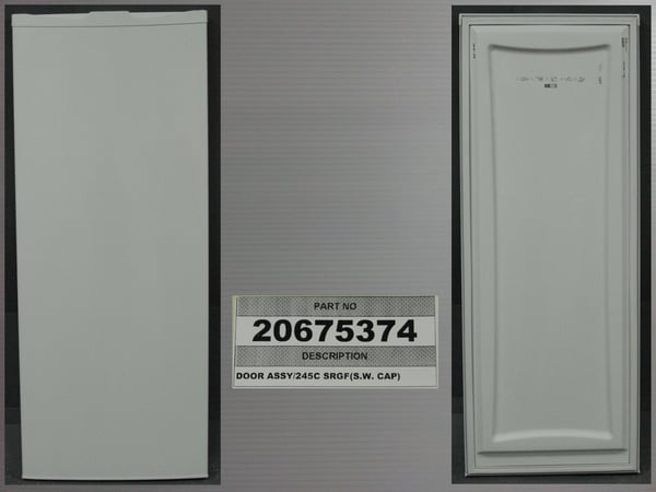 Door Assy/245C Srgf (S.W. Cap)