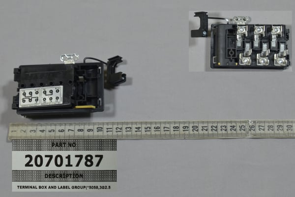 Terminal Box and Label Group (*5058,3G2.5