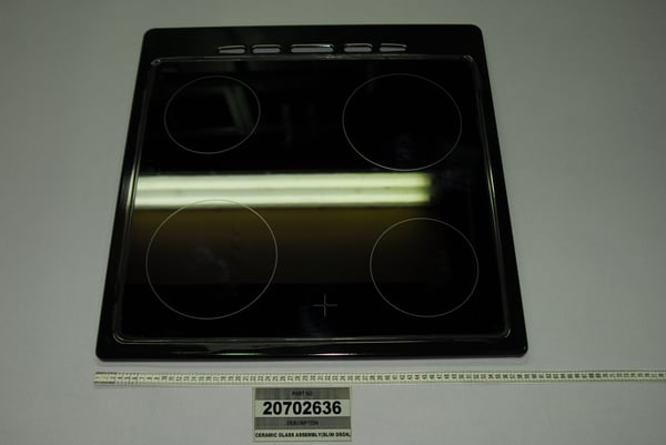 Ceramic Glass Assembly (Slim Dsgn,Black)