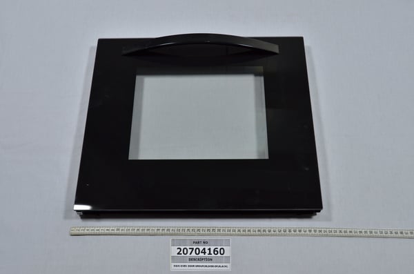Main Oven Door Group (56,Side-Op,Black)