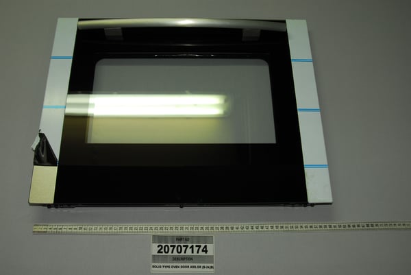 Solid Type Oven Door Ass.GR (B-IN,Black)