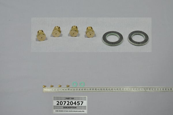 Hob Spare Kit (NO Coupling,B-IN,4G,LPG)