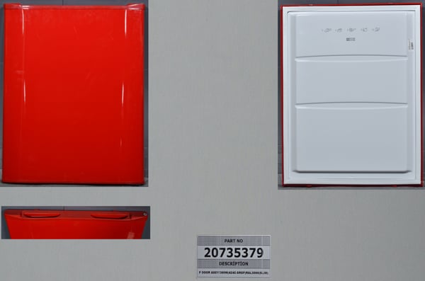 F Door Assy/360W (Kir.RAL3000) Slim