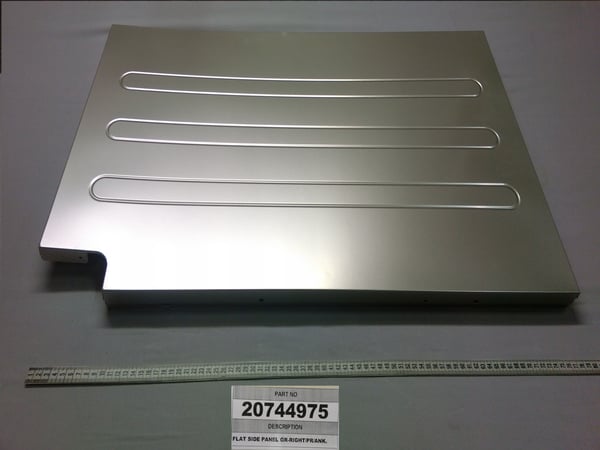 Flat Side Panel GR-Right/Pr/Ank.