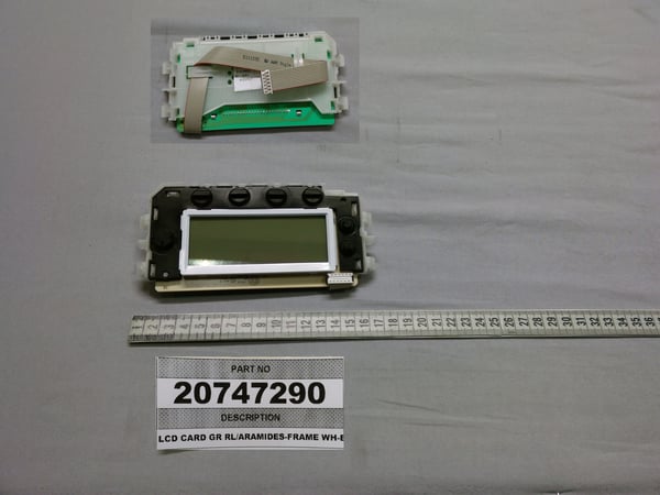 LCD Card GR Rl/Aramides-Frame Wh-Buz
