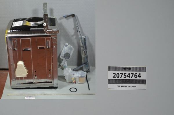 Tub Assembly-2*Y*2,5/45