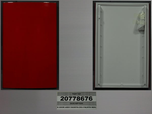 R Door Assy/360RTR-Crv-Fw (Rtr Red)