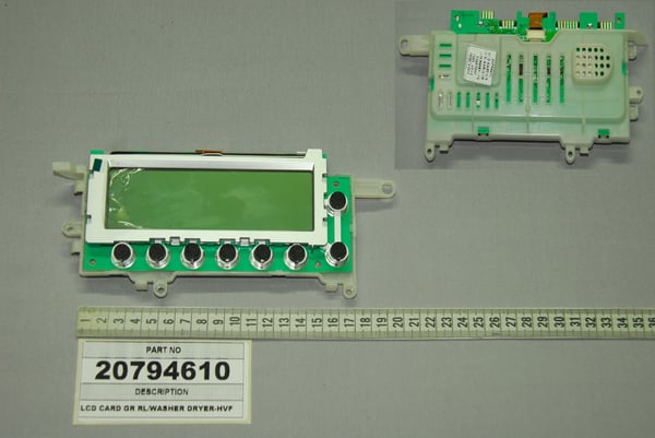 LCD Card GR Dg/K10-Steel Look