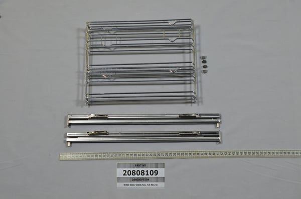 Wired Shelf GR (5S,Full Tls Rail=2)