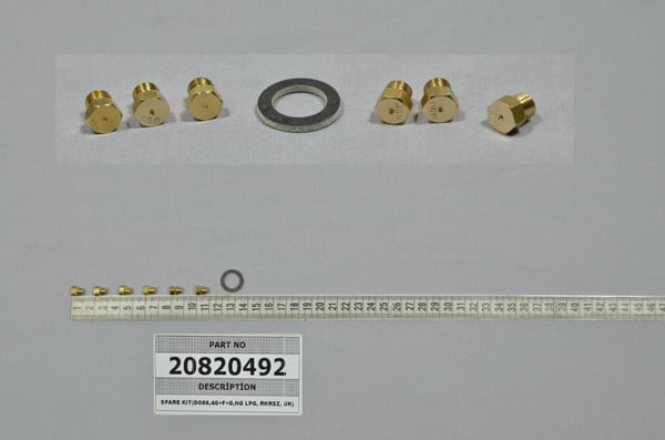 Spare Kit (DO66,4G+F+G,Ng LPG, Rkrsz, UK)