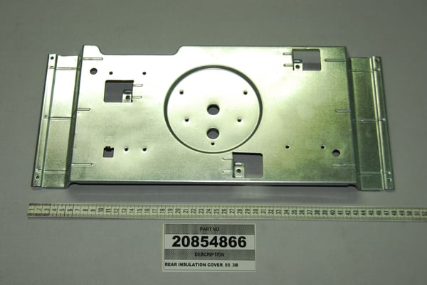 Rear Ins.Cover Metal (Y55)