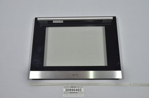 Flat Prof. Complete Door (Built-IN,Black)